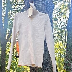 Mara Hoffman Lori Organic Cotton Turtleneck Size XL NWT